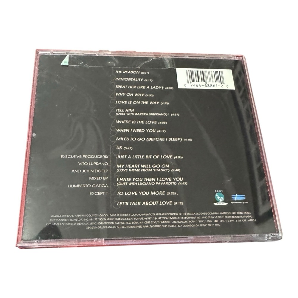 Celine Dion Let's Talk About Love CD 1997 - Picture 2 of 4